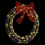 Krans Med 80 Led Varmhvit 90 Cm Pet