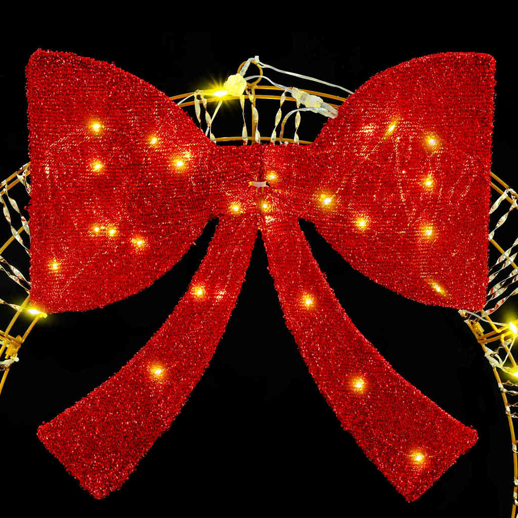 Krans Med 60 Led Varmhvit 75 Cm Pet