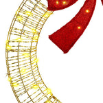 Krans Med 80 Led Varmhvit 90 Cm Pet