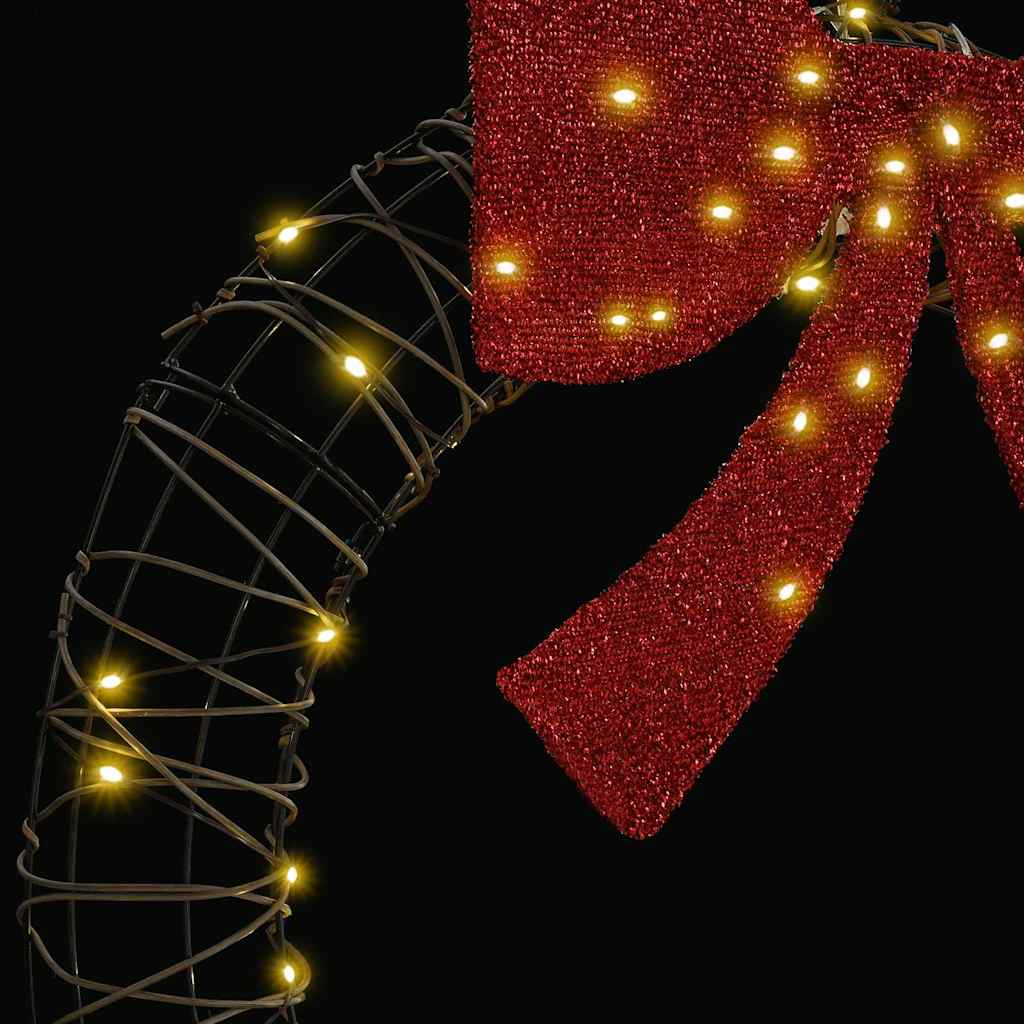 Krans Med 60 Led Varmhvit 75 Cm Rotting