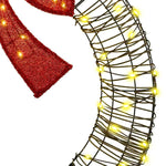 Krans Med 80 Led Varmhvit 90 Cm Rotting