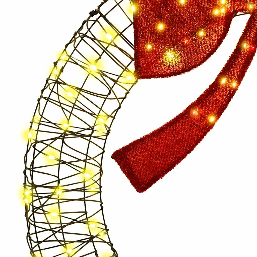 Krans Med 150 Led Varmhvit 120 Cm Rotting