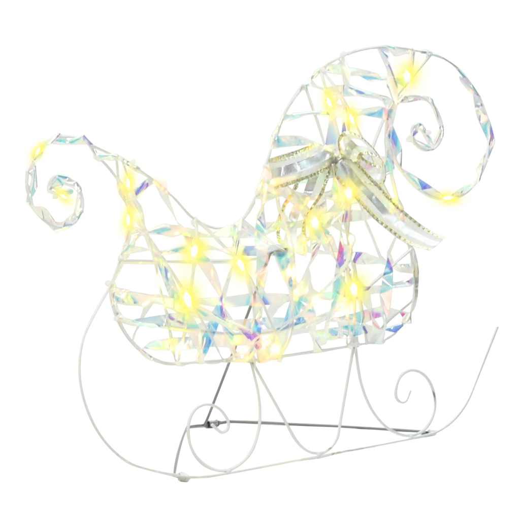 Led Reinsdyr Med 60 Led 3 Pcs Varmhvit Pet