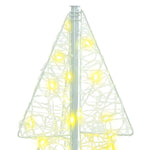 Juletre Med 100 Led Varmhvit 120 Cm Akryl