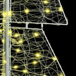 Juletre Med 240 Led Varmhvit 180 Cm Akryl