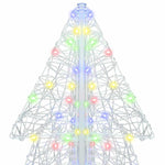 Juletre Med 240 Led Flerfarget 180 Cm Akryl