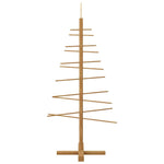 Trekjuletrær Med Stativ Brun 125 Cm Bambus