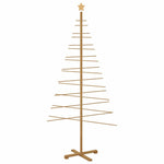 Trekjuletrær Med Stativ Brun 210 Cm Bambus