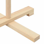 Trekjuletrær Med Stativ Naturlig 210 Cm Heltre Furu