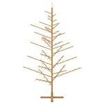 Trekjuletrær Med Stativ Brun 210 Cm Heltre Furu