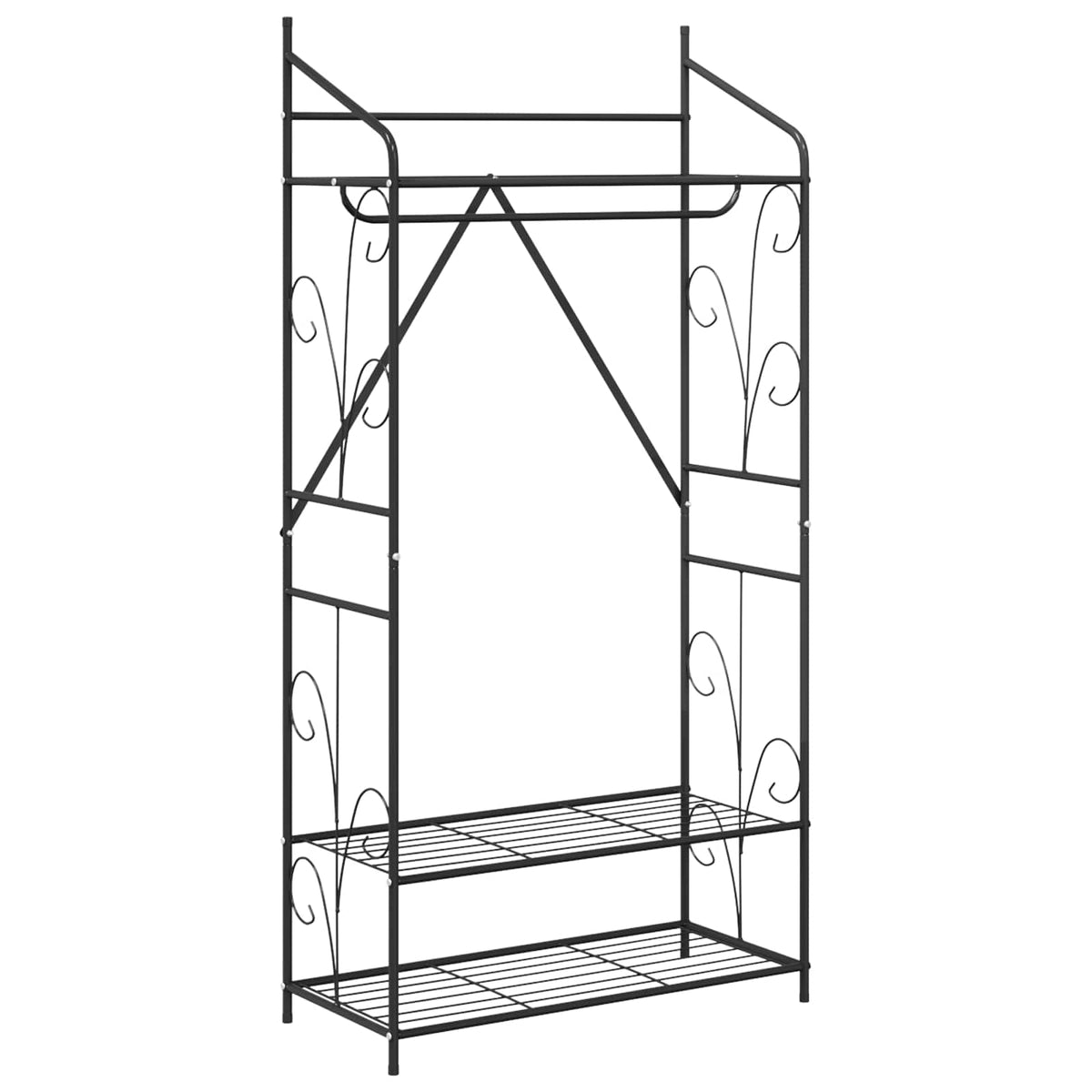 Åpen Garderobe Ensfarget