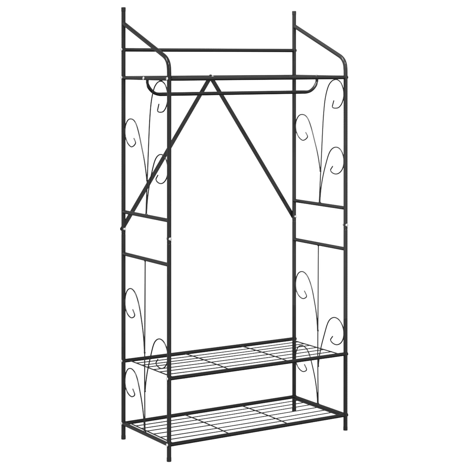 Åpen Garderobe Ensfarget