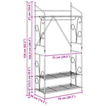 Åpen Garderobe Ensfarget