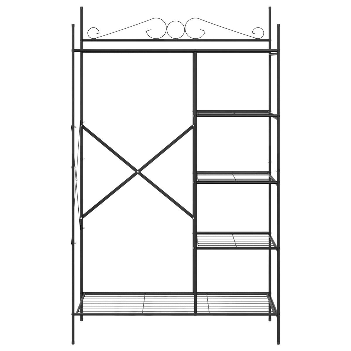 Åpen Garderobe Ensfarget