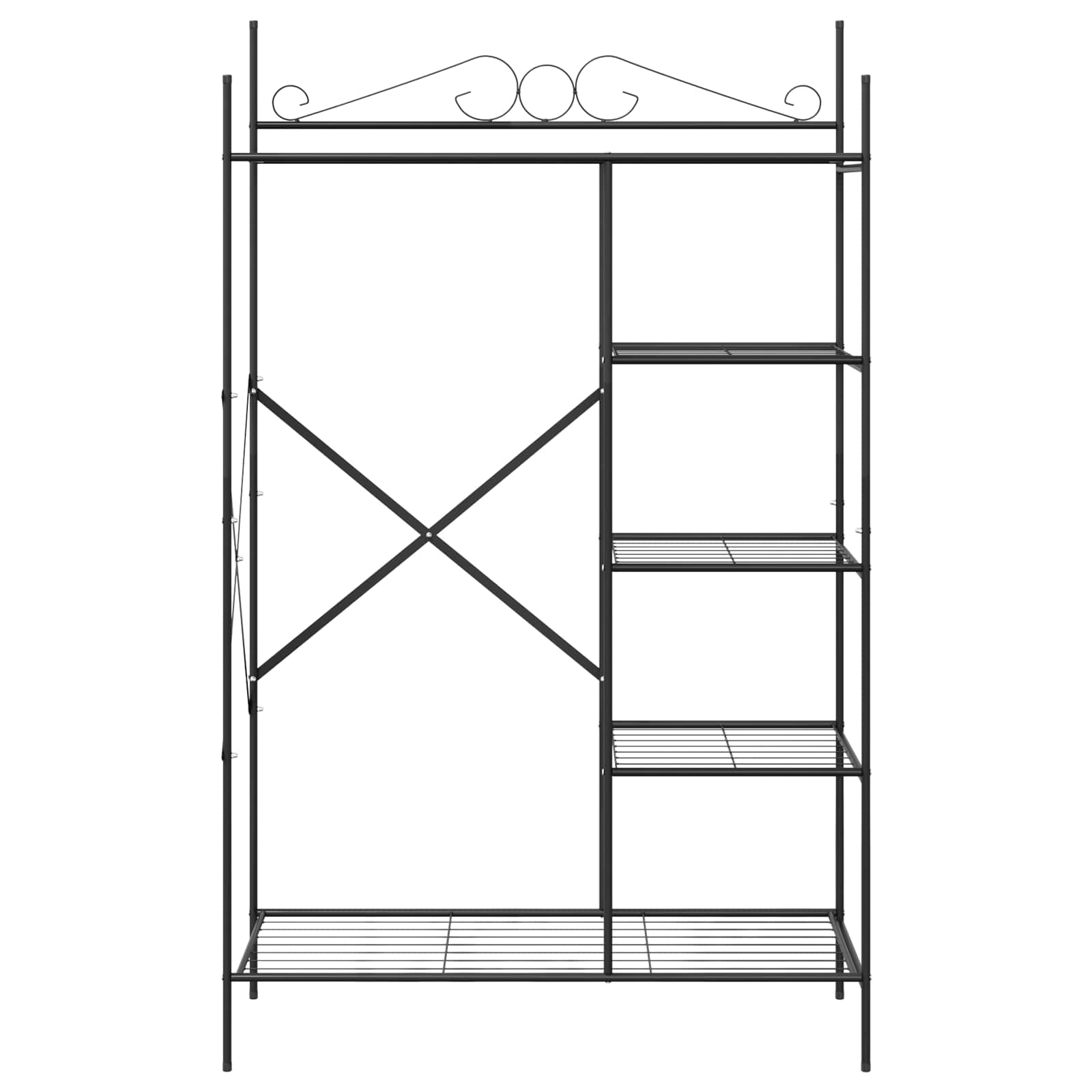 Åpen Garderobe Ensfarget
