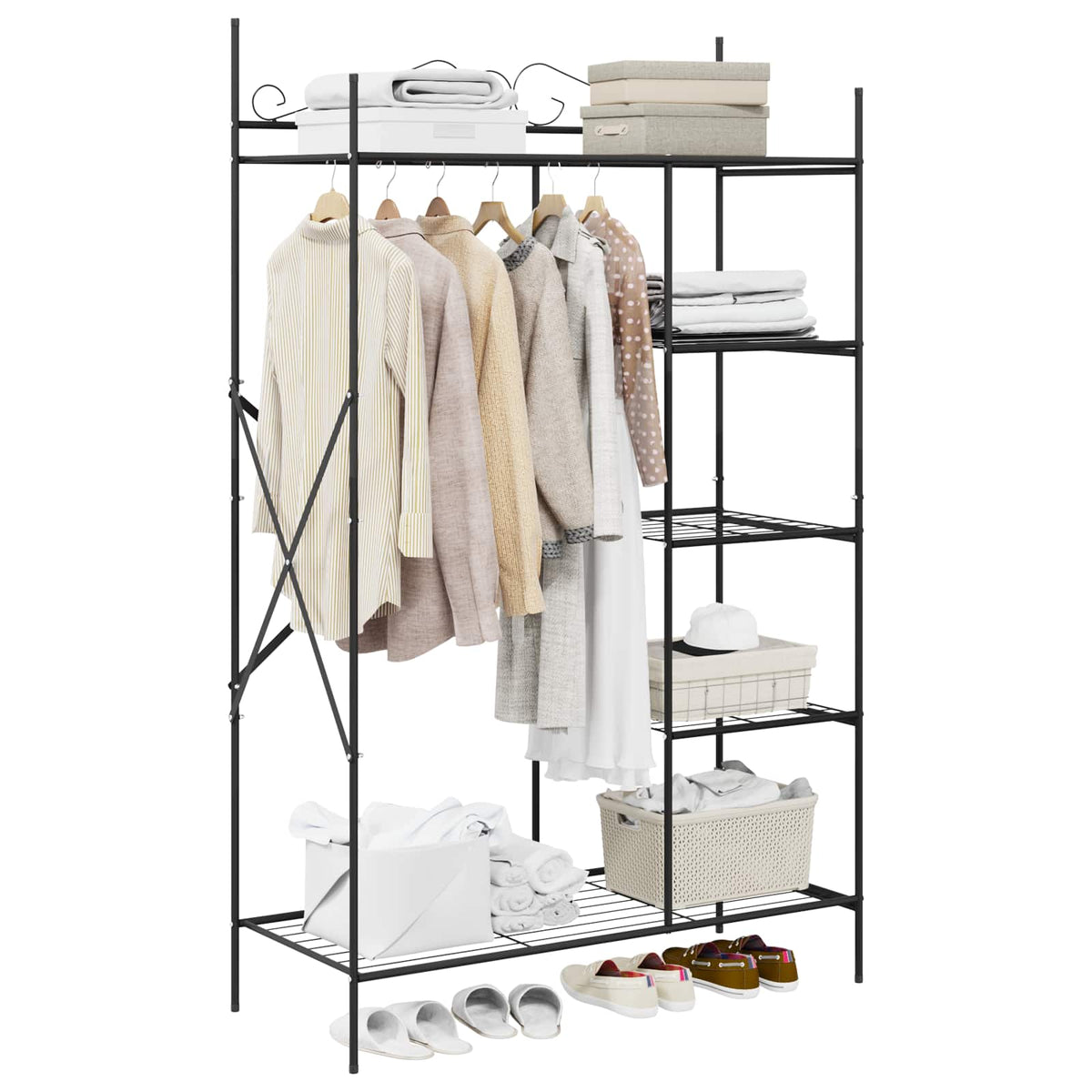 Åpen Garderobe Ensfarget