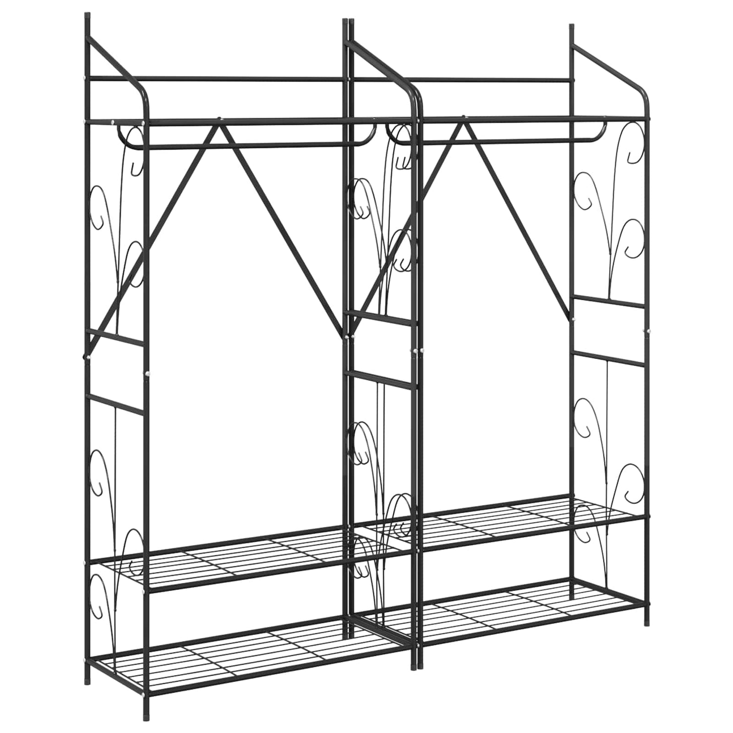 Åpen Garderobe Ensfarget