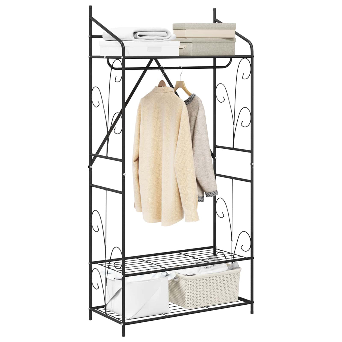 Åpen Garderobe Ensfarget