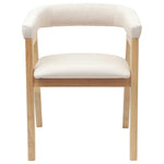 Spisestoler 2 Pcs Naturlig 54 X 57 X 73 Cm Solid Gummitre