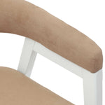 Spisestoler 2 Pcs Hvit 54 X 57 X 73 Cm Solid Gummitre