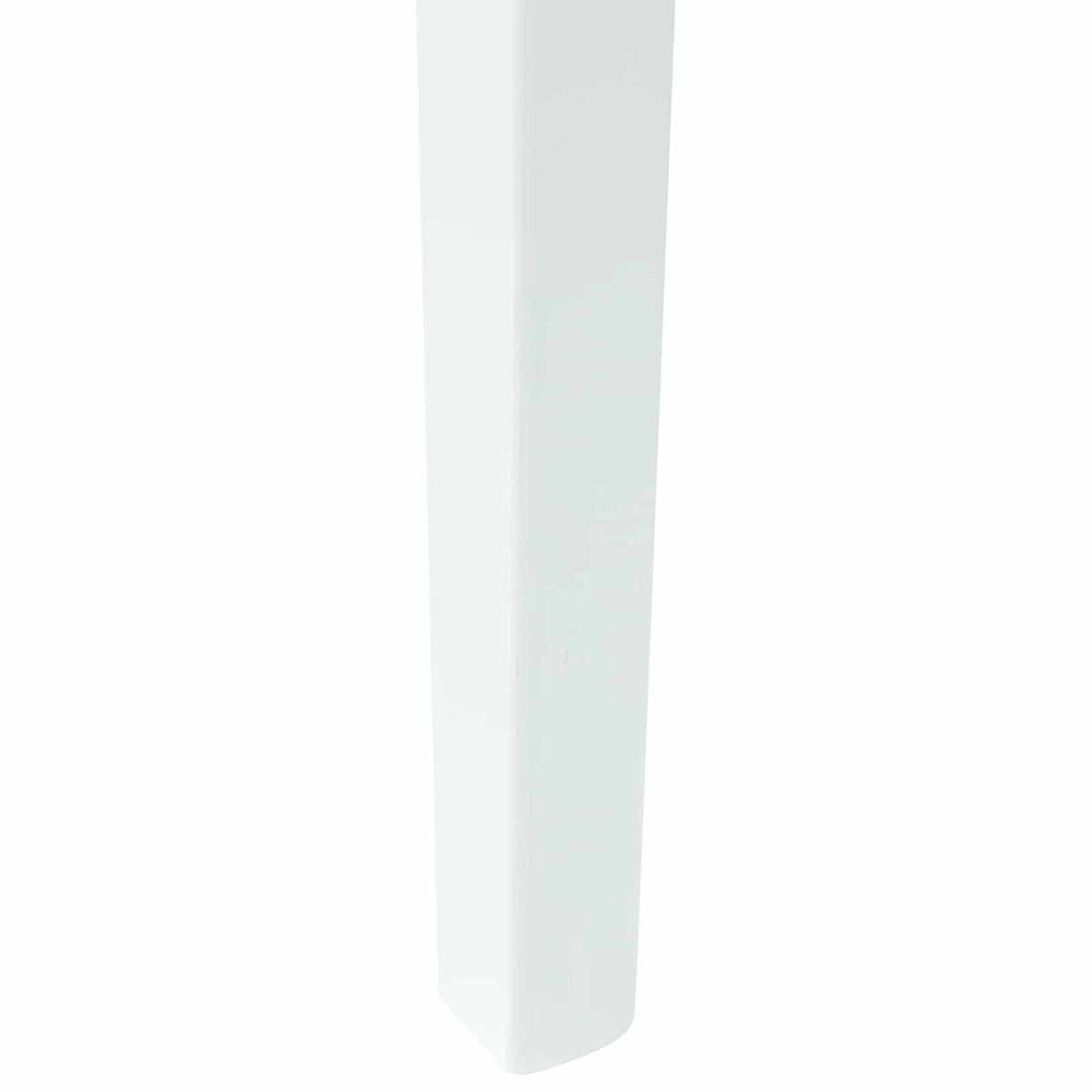 Spisestoler 2 Pcs Hvit 54 X 57 X 73 Cm Solid Gummitre