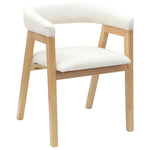 Spisestoler 2 Pcs Naturlig 54 X 57 X 73 Cm Solid Gummitre