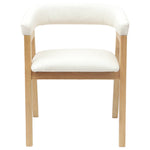 Spisestoler 2 Pcs Naturlig 54 X 57 X 73 Cm Solid Gummitre