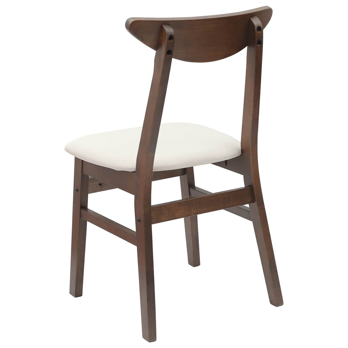 Spisestoler 2 Pcs Lys Brun 42 X 47.5 X 81 Cm Solid Gummitre