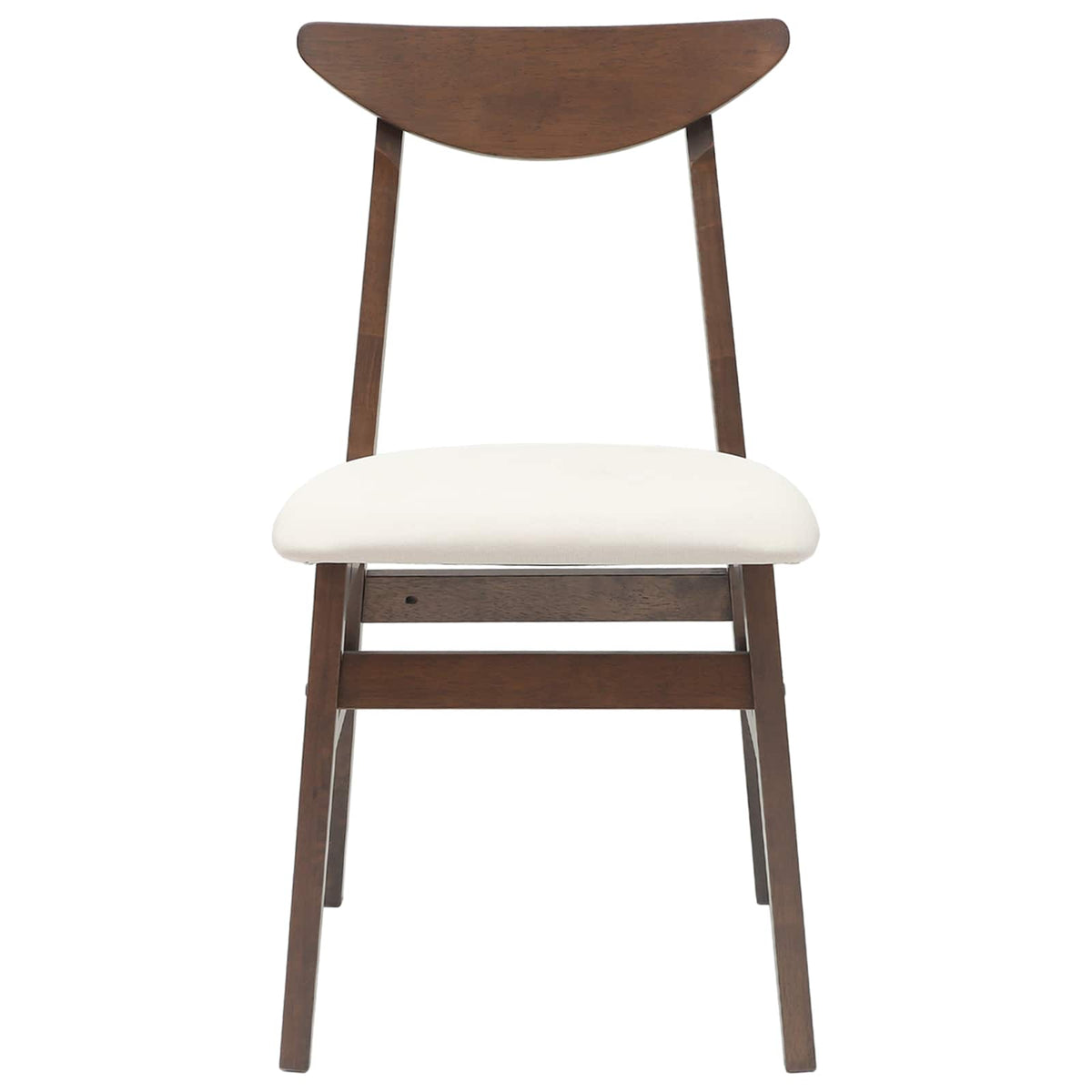 Spisestoler 2 Pcs Lys Brun 42 X 47.5 X 81 Cm Solid Gummitre