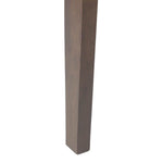 Spisestoler 2 Pcs Lys Brun 42 X 47.5 X 81 Cm Solid Gummitre