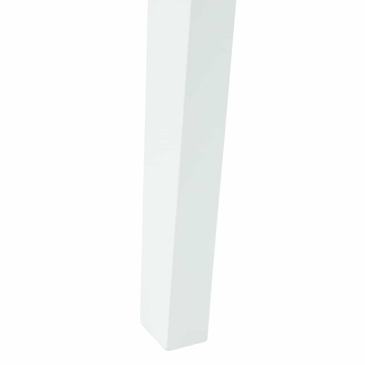 Spisestoler 2 Pcs Hvit 42 X 47.5 X 81 Cm Solid Gummitre