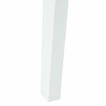 Spisestoler 2 Pcs Hvit 42 X 47.5 X 81 Cm Solid Gummitre