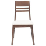 Spisestoler 2 Pcs Lys Brun 43 X 54 X 89 Cm Solid Gummitre