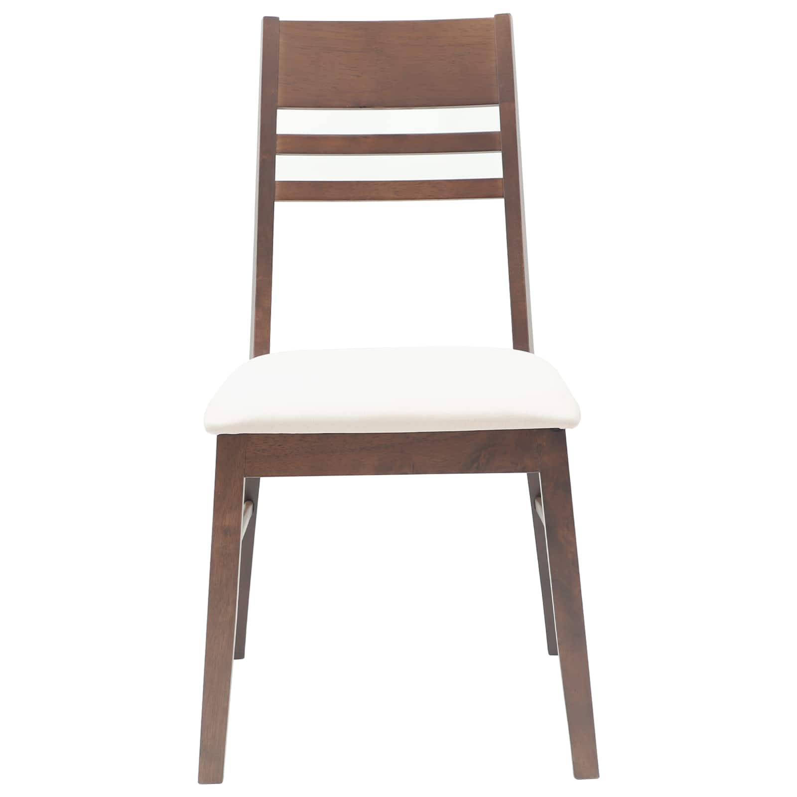 Spisestoler 2 Pcs Lys Brun 43 X 54 X 89 Cm Solid Gummitre