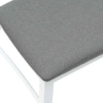 Spisestoler 2 Pcs Hvit 43 X 54 X 89 Cm Solid Gummitre