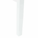 Spisestoler 2 Pcs Hvit 43 X 54 X 89 Cm Solid Gummitre