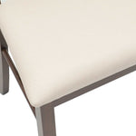 Spisestoler 2 Pcs Lys Brun 50 X 52,5 X 91 Cm Solid Gummitre