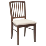 Spisestoler 2 Pcs Lys Brun 50 X 52,5 X 91 Cm Solid Gummitre