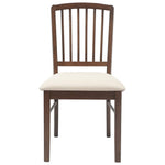 Spisestoler 2 Pcs Lys Brun 50 X 52,5 X 91 Cm Solid Gummitre