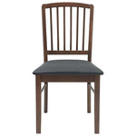 Spisestoler 2 Pcs Lys Brun 50 X 52,5 X 91 Cm Solid Gummitre