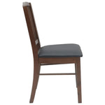 Spisestoler 2 Pcs Lys Brun 50 X 52,5 X 91 Cm Solid Gummitre