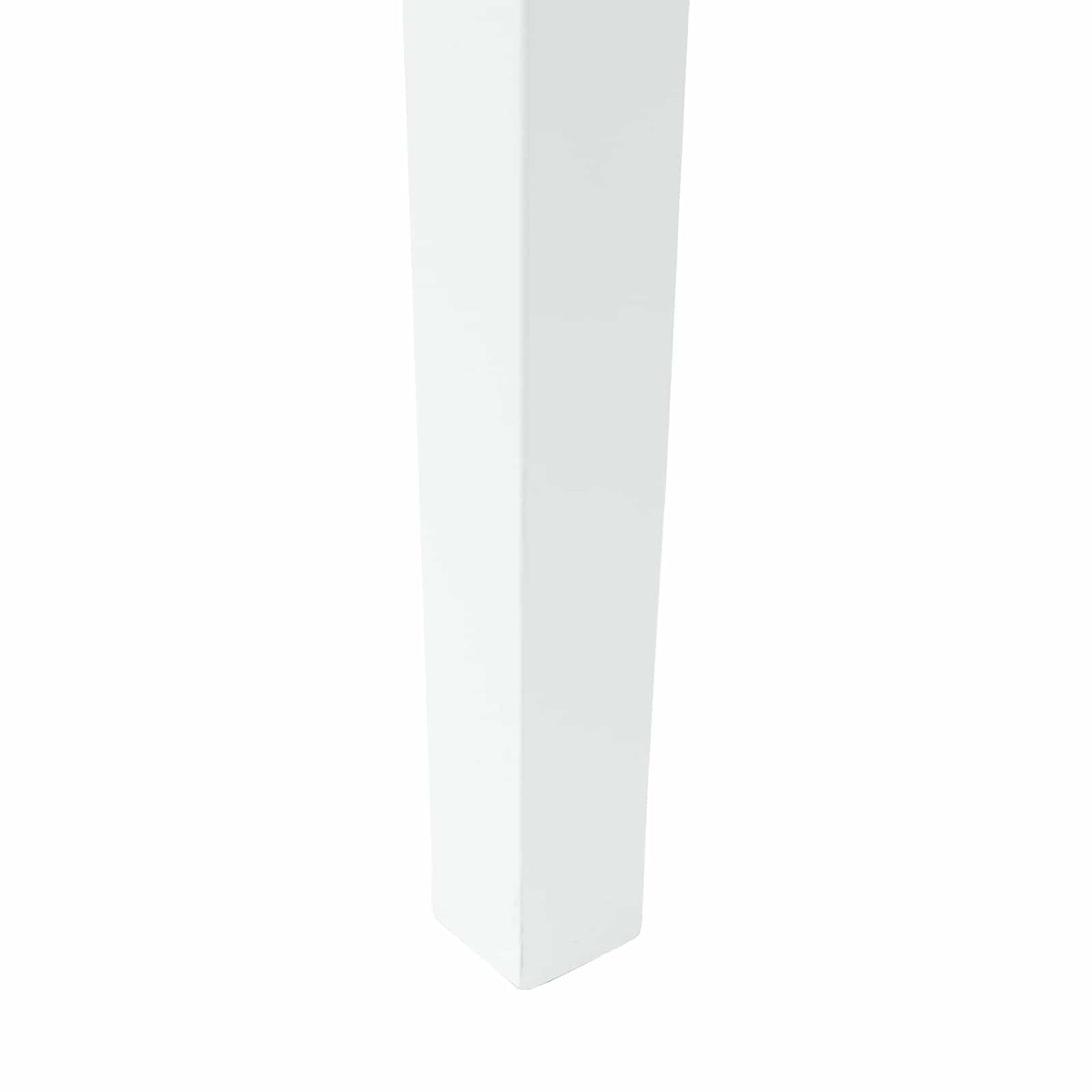 Spisestoler 2 Pcs Hvit 50 X 52,5 X 91 Cm Solid Gummitre