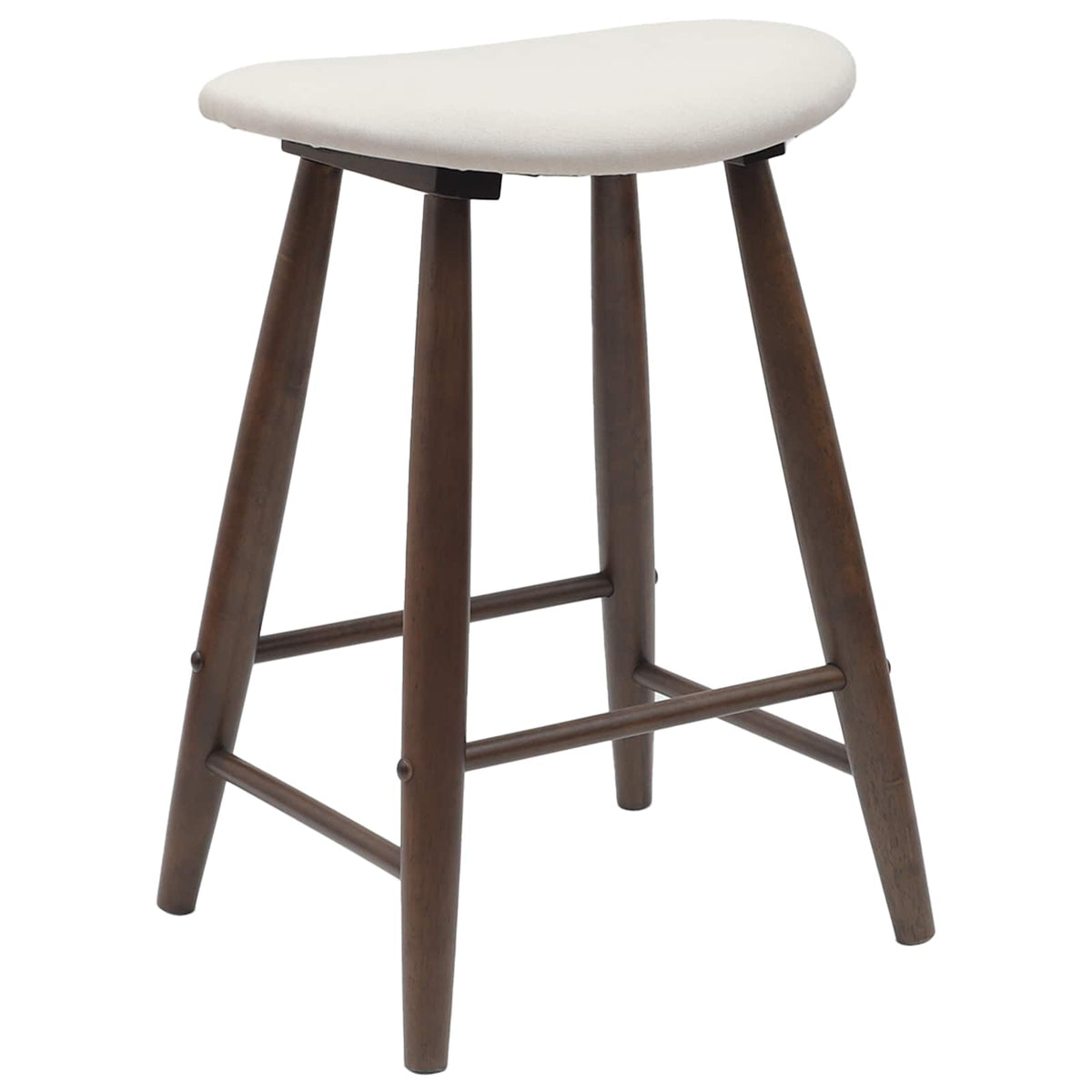 Spisestoler 2 Pcs Lys Brun 46 X 37 X 63 Cm Solid Gummitre
