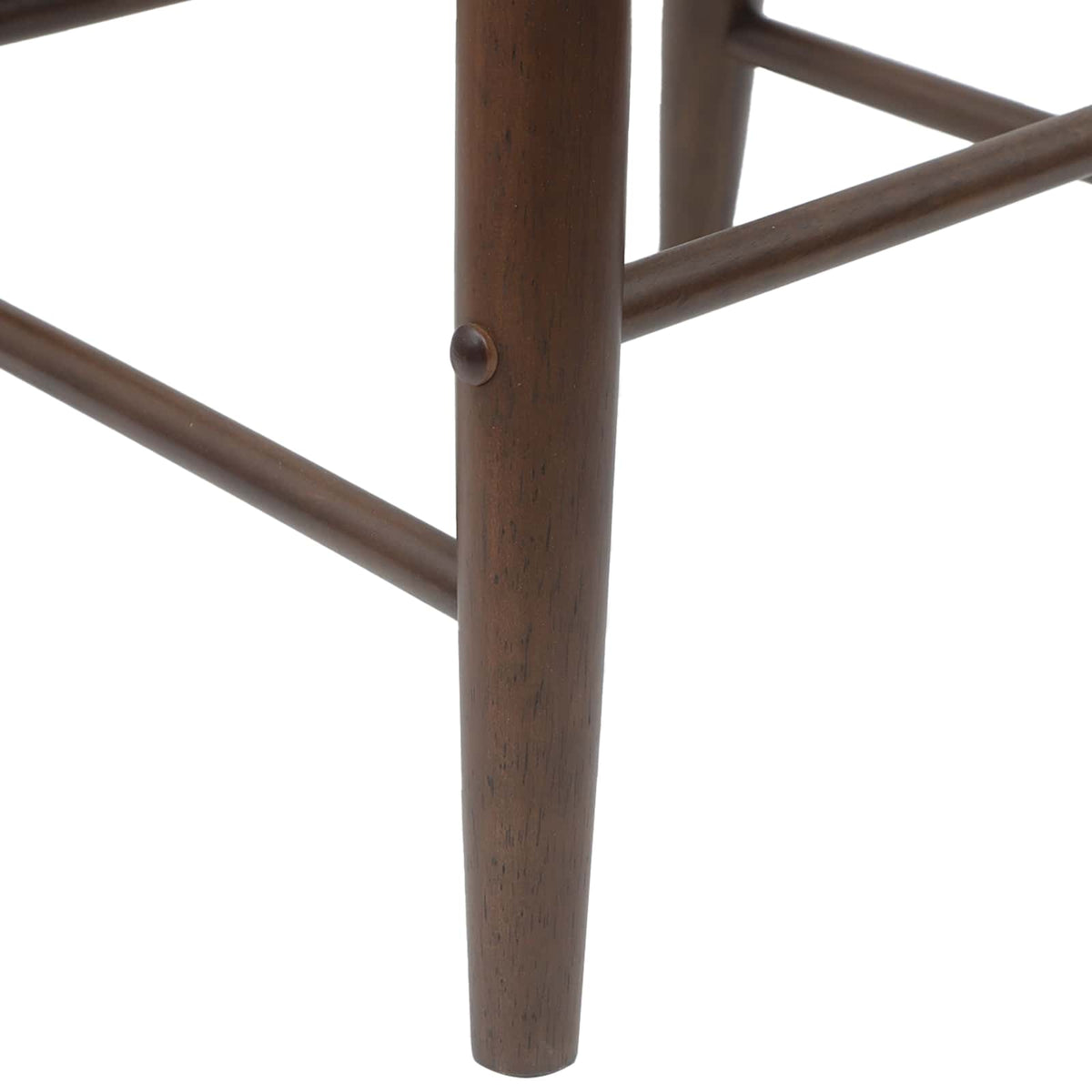 Spisestoler 2 Pcs Lys Brun 46 X 37 X 63 Cm Solid Gummitre