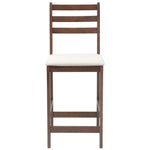 Spisestoler 2 Pcs Lys Brun 40 X 47,5 X 99,5 Cm Solid Gummitre