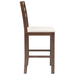 Spisestoler 2 Pcs Lys Brun 40 X 47,5 X 99,5 Cm Solid Gummitre