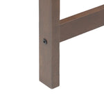 Spisestoler 2 Pcs Lys Brun 40 X 47,5 X 99,5 Cm Solid Gummitre