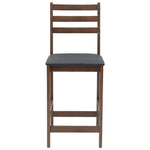 Spisestoler 2 Pcs Lys Brun 40 X 47,5 X 99,5 Cm Solid Gummitre