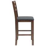 Spisestoler 2 Pcs Lys Brun 40 X 47,5 X 99,5 Cm Solid Gummitre