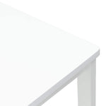 Spisestoler 2 Pcs Hvit 40 X 47,5 X 99,5 Cm Solid Gummitre